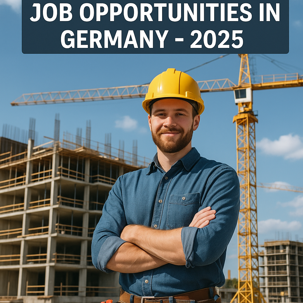 $88K Construction Job Opportunities in Germany – 2025